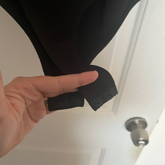 TCEC Black V Notch Bodysuit - Picture 5 of 5